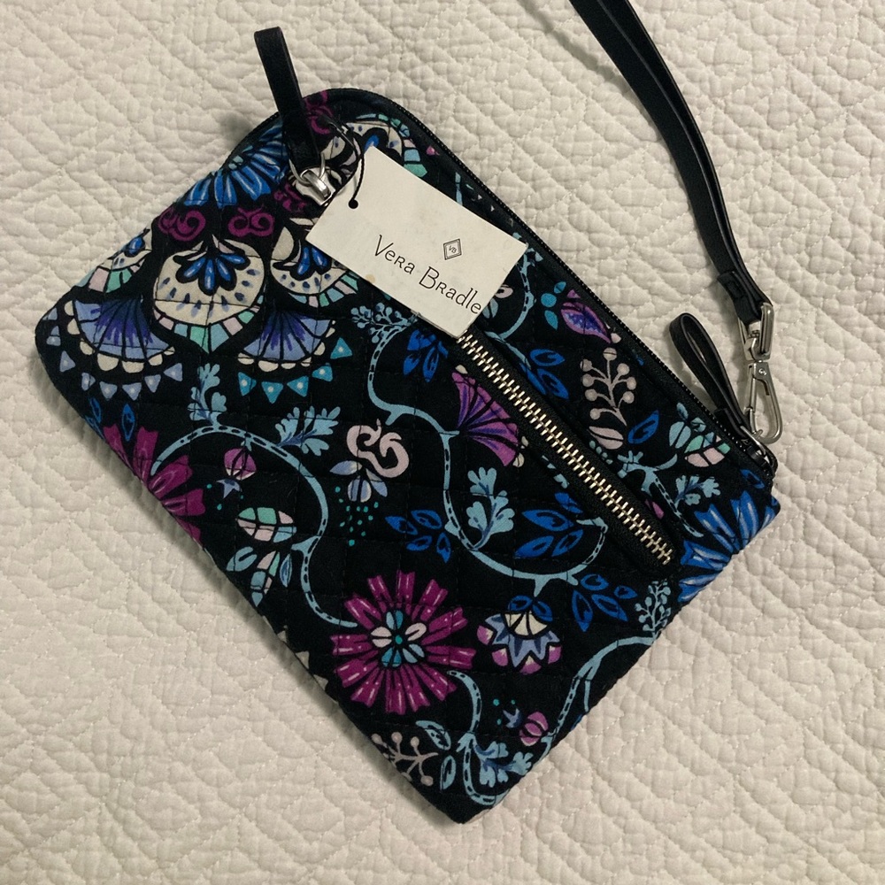 Vera Bradley Pouch Wristlet-Bramble